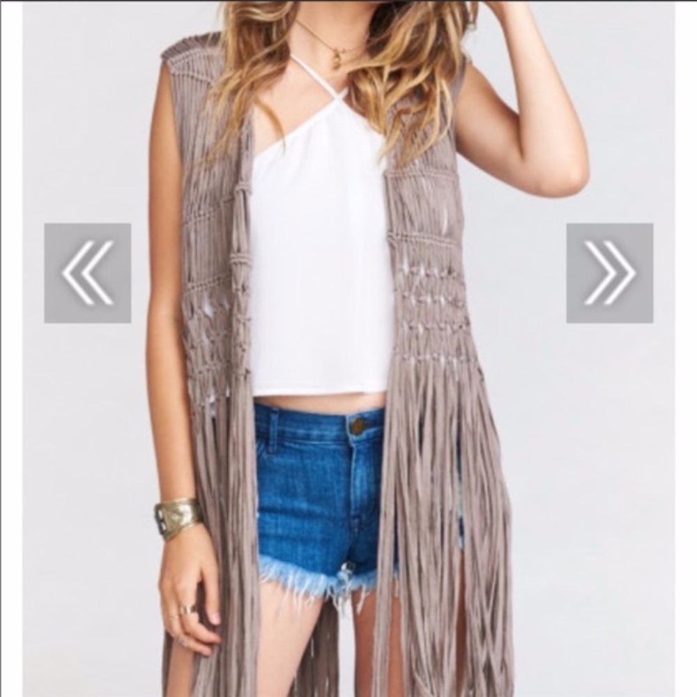 Show Me Your Mumu Dreamweaver Fringe Vest